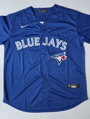 Vladimir Guerrero Jr Blue Jays Royal Blue Baseball Jersey Size L-XL-2XL